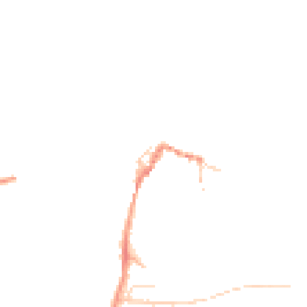 Daytime road noise heatmap for TS13 5BH
