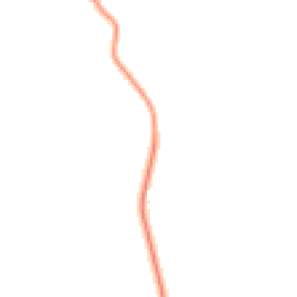 Daytime road noise heatmap for TS13 5EB
