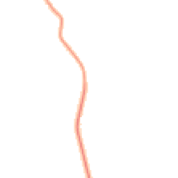 Daytime road noise heatmap for TS13 5ED