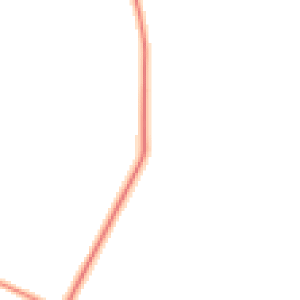Daytime road noise heatmap for TS13 5EG