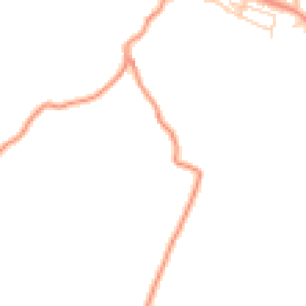 Daytime road noise heatmap for TS13 5EN