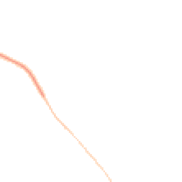 Night-time road noise heatmap for TS13 5LA