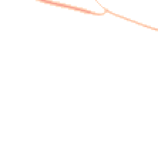 Night-time road noise heatmap for TS13 5LY