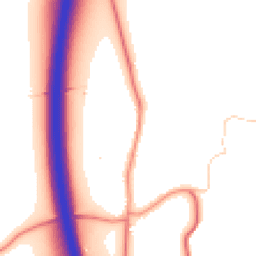 Daytime road noise heatmap for TS15 0AS