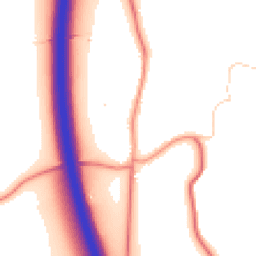 Daytime road noise heatmap for TS15 0BA