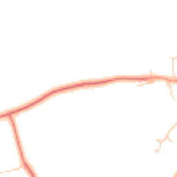 Daytime road noise heatmap for TS15 0DT