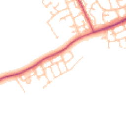 Daytime road noise heatmap for TS15 9AG