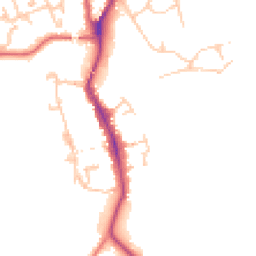 Daytime road noise heatmap for TS15 9AL