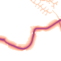 Daytime road noise heatmap for TS15 9BF