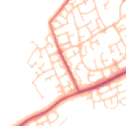 Daytime road noise heatmap for TS15 9FH
