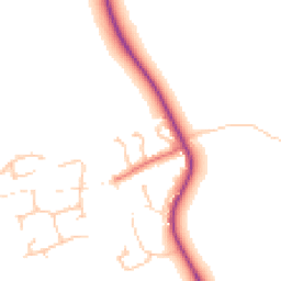 Daytime road noise heatmap for TS15 9JD