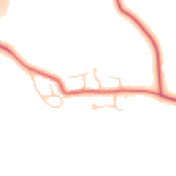Daytime road noise heatmap for TS15 9LB