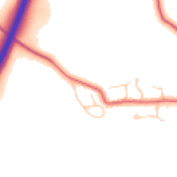 Daytime road noise heatmap for TS15 9LF