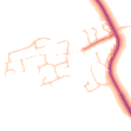 Daytime road noise heatmap for TS15 9LG