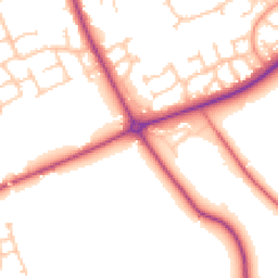 Daytime road noise heatmap for TS15 9LN