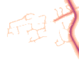 Daytime road noise heatmap for TS15 9NR
