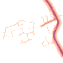 Daytime road noise heatmap for TS15 9NS
