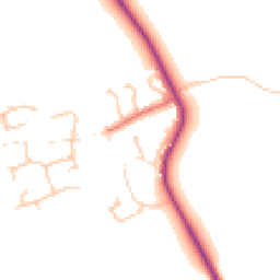 Daytime road noise heatmap for TS15 9NZ