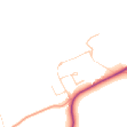 Daytime road noise heatmap for TS15 9PJ