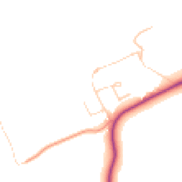 Daytime road noise heatmap for TS15 9PN