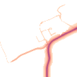 Daytime road noise heatmap for TS15 9QA