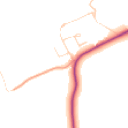 Daytime road noise heatmap for TS15 9QB