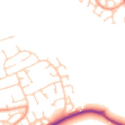 Daytime road noise heatmap for TS15 9RX