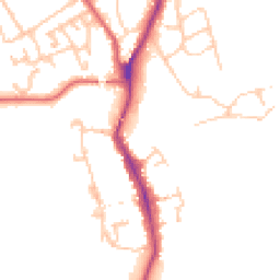 Daytime road noise heatmap for TS15 9XJ