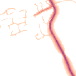 Daytime road noise heatmap for TS15 9YE