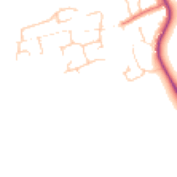 Daytime road noise heatmap for TS15 9YT