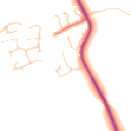 Daytime road noise heatmap for TS15 9YZ