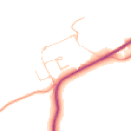 Daytime road noise heatmap for TS15 9ZE