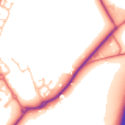 Daytime road noise heatmap for TS15 9ZS