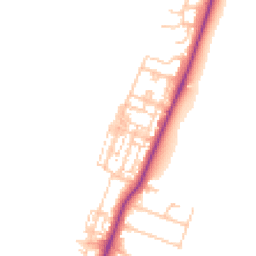 Daytime road noise heatmap for TS16 0AG