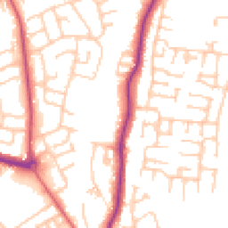 Daytime road noise heatmap for TS16 0DP