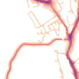 Daytime road noise heatmap for TS16 0GZ