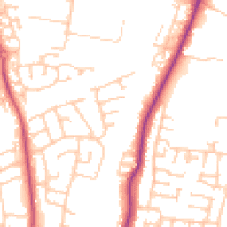 Daytime road noise heatmap for TS16 0HX
