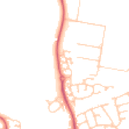 Daytime road noise heatmap for TS16 0SD