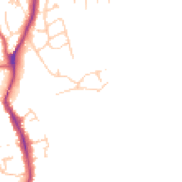 Daytime road noise heatmap for TS16 9DB