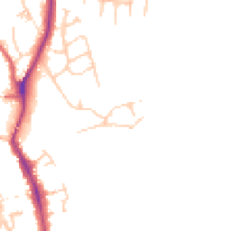 Daytime road noise heatmap for TS16 9DD