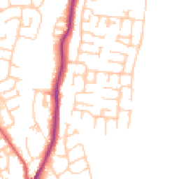 Daytime road noise heatmap for TS16 9EY