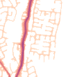 Daytime road noise heatmap for TS16 9EZ