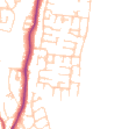 Daytime road noise heatmap for TS16 9HD