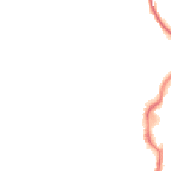 Night-time road noise heatmap for TS19 0AL
