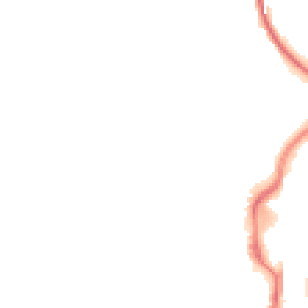Night-time road noise heatmap for TS19 0AP
