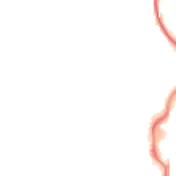 Night-time road noise heatmap for TS19 0AR