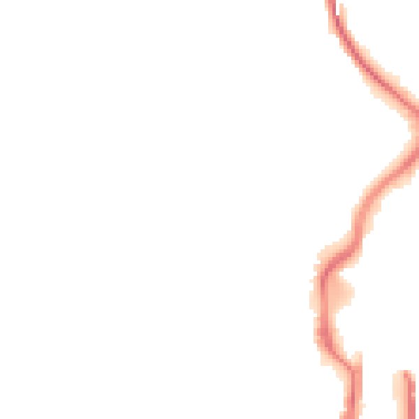 Night-time road noise heatmap for TS19 0AW