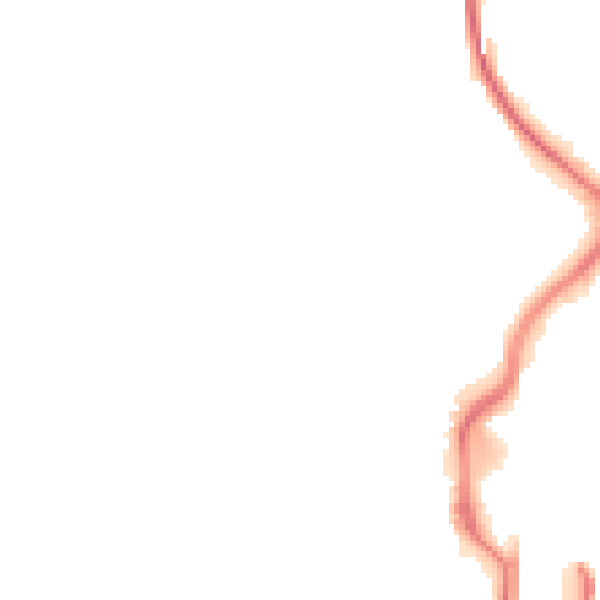 Night-time road noise heatmap for TS19 0BX