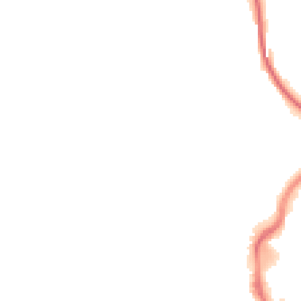 Night-time road noise heatmap for TS19 0DD