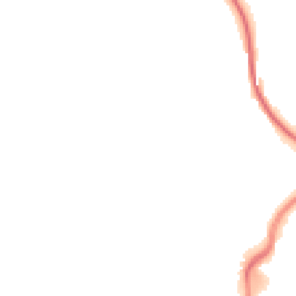 Night-time road noise heatmap for TS19 0DF